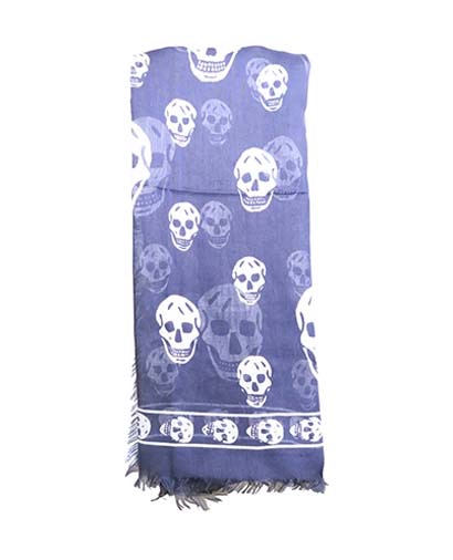 Alexander McQueen Skull Scarf, front view