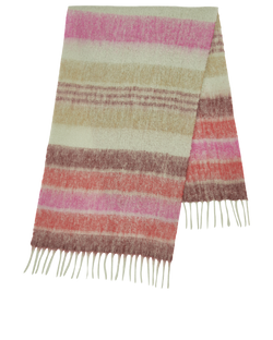 Marc By Marc Jacobs Fringed Scarf, Wool, Pink, 3*