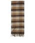 Mulberry Check Scarf, front view