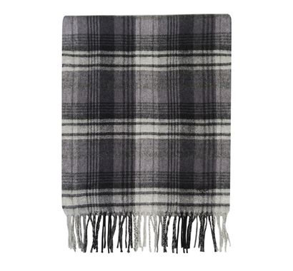 Mulberry Check Scarf, front view