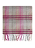Mulberry Check Scarf, front view