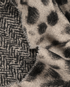 Mulberry Animal Print Scarf, &pound;120, Accessories, Grey, Cashmere/Wool, Other view