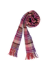 Mulberry Plaid Scarf, other view