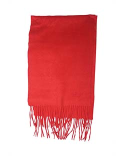 Mulberry Cashmere Scarf, Cashmere, Fire Red, 200x30cm, 3*