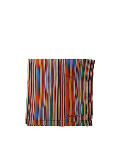 Paul Smith Stripe Square Scarf, front view