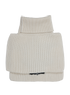 Prada Intarsia Knit Logo Neck Warmer, back view