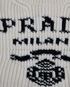 Prada Intarsia Knit Logo Neck Warmer, other view