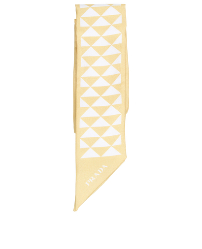 Prada Symbole Twill Tie, front view