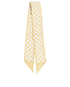 Prada Symbole Twill Tie, back view