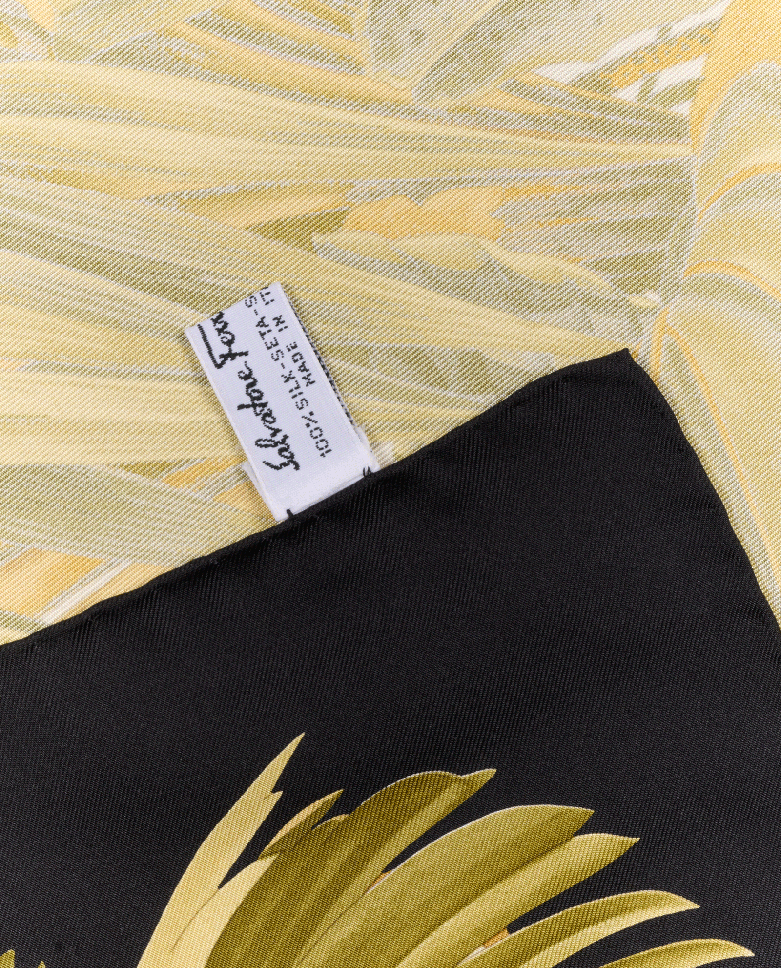 Salvatore Ferragamo Tigers Scarf, &pound;150, Accessories, Black, Silk, Other view