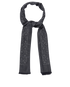 Salvatore Ferragamo Gancini Metallic Scarf, &pound;150, Accessories, Blue/Silver, Silk, Other view