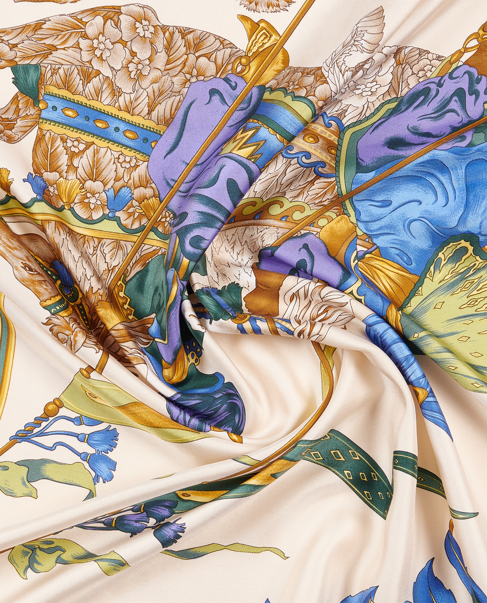 Salvatore Ferragamo Large Square Scarf, Scarves - Designer