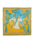 Salvatore Ferragamo Parrot Scarf, &pound;140, Accessories, Blue/Green/Yellow, Silk, Back view