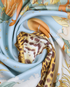 Salvatore Ferragamo Leopard Scarf, other view