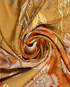 Salvatore Ferragamo Flower Scarf, &pound;120, Accessories, Grey/Orange, Silk, Other view