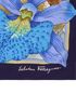 Salvatore Ferragamo Floral Jaguar Scarf, other view