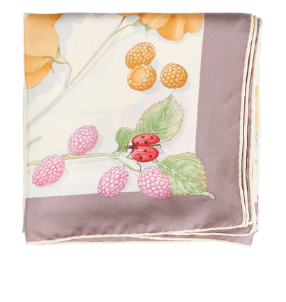 Salvatore Ferragamo Ladybirds Scarf, front view