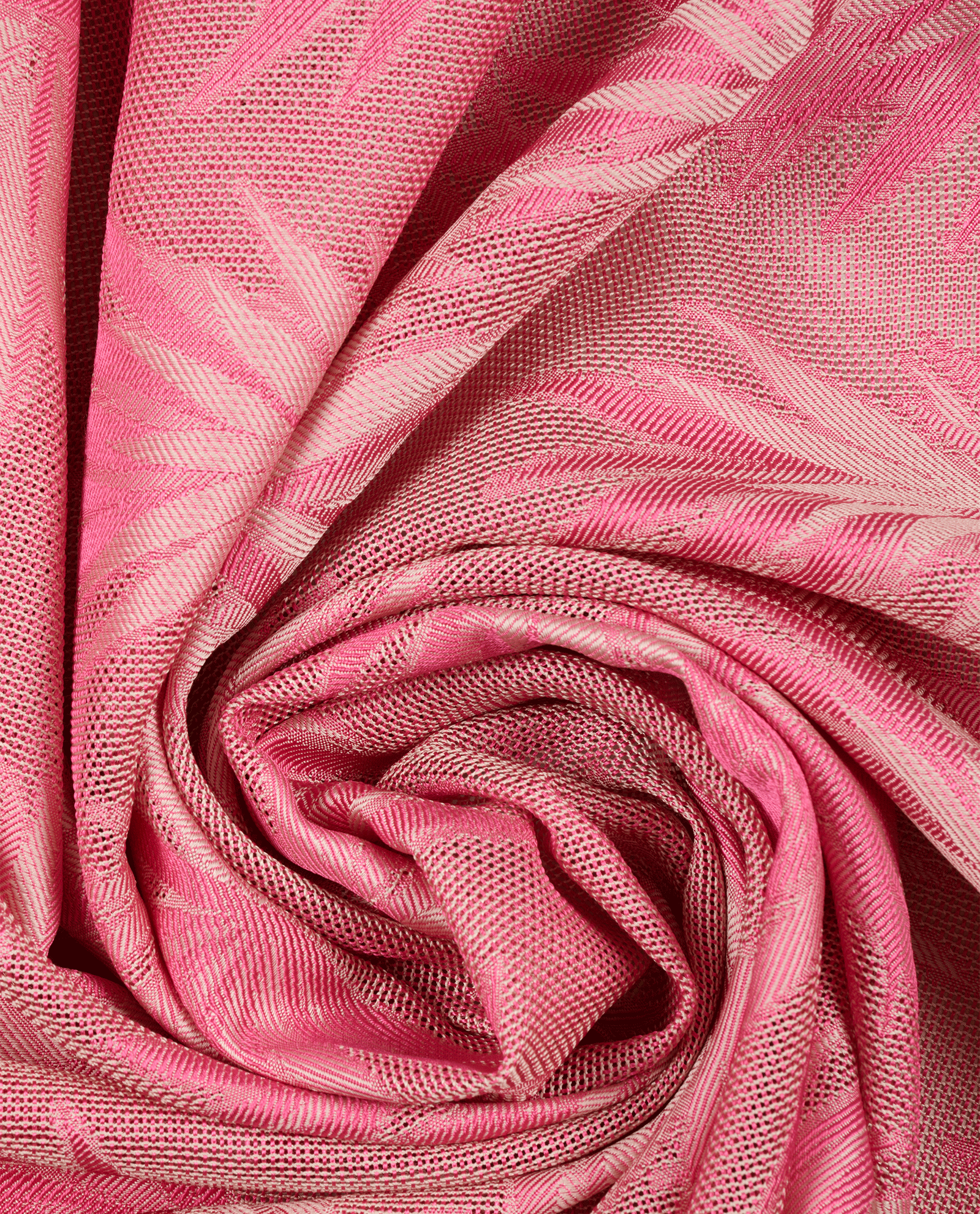 Salvatore Ferragamo Jacquard Tropical Palm Scarf, &pound;130, Accessories, Pink, Silk, Other view