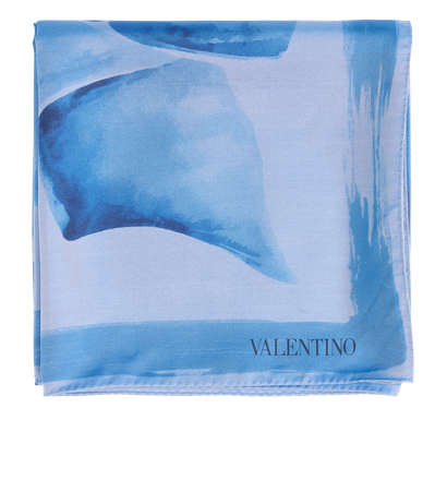 Valentino Floral Scarf, front view