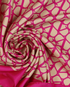 Valentino V Logo Scarf, &pound;175, Accessories, Pink, Silk, Other view