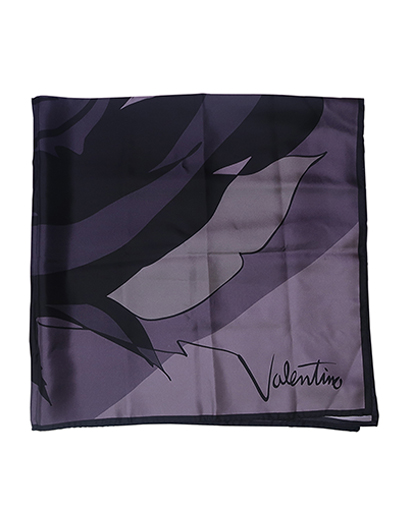 Valentino Rose Scarf, front view