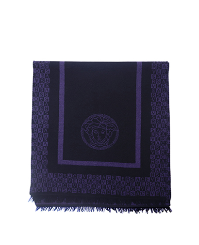 Vercase Medusa Wool Scarf, front view