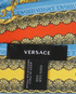 Versace Printed Bandeau Scarf, &pound;90, Accessories, Blue/Gold, Silk, Other view