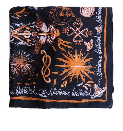 Vivienne Westwood Print Scarf, front view