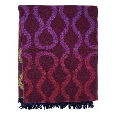 Vivienne Westwood Squiggle Fire Scarf, front view