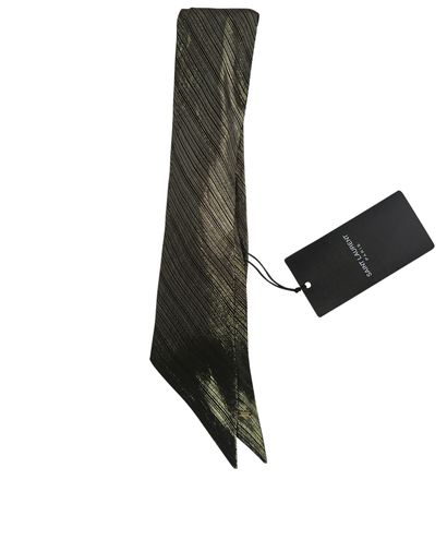 Yves Saint Laurent Sheer Metallic Scarf, front view