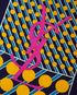Yves Saint Laurent 70's Print Scarf, other view