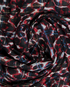 Saint Laurent Animal & Metallic Plaid Print Shawl, other view