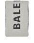 Balenciaga Jacquard Logo Scarf, £250, Accessories, Black/White, Wool, Front view