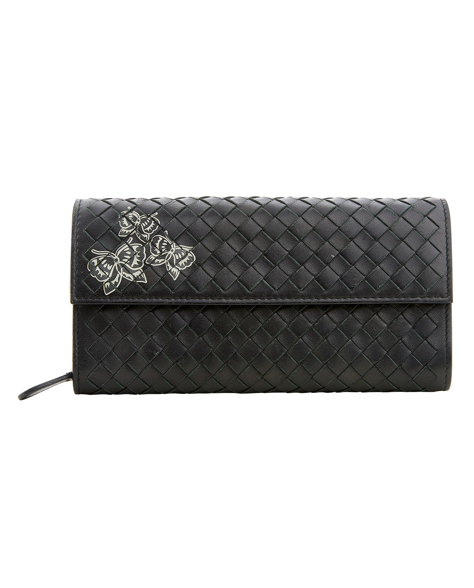 Designer Butterflies Wallets Bottega Veneta Butterfly Long Wallet
