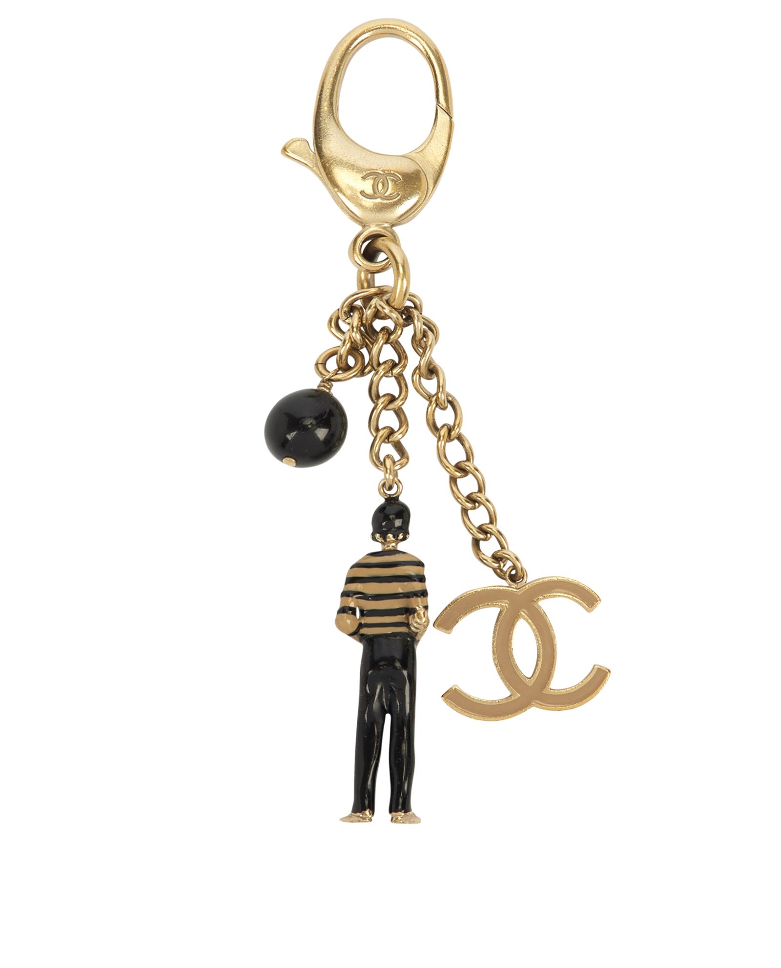 Chanel 100 Year Coco Charm Keyring, Small Leather Goods