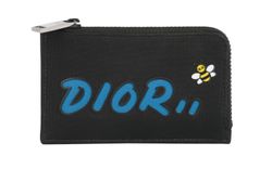 Christian Dior X Kaws Bee Card Holder, Small Leather Goods