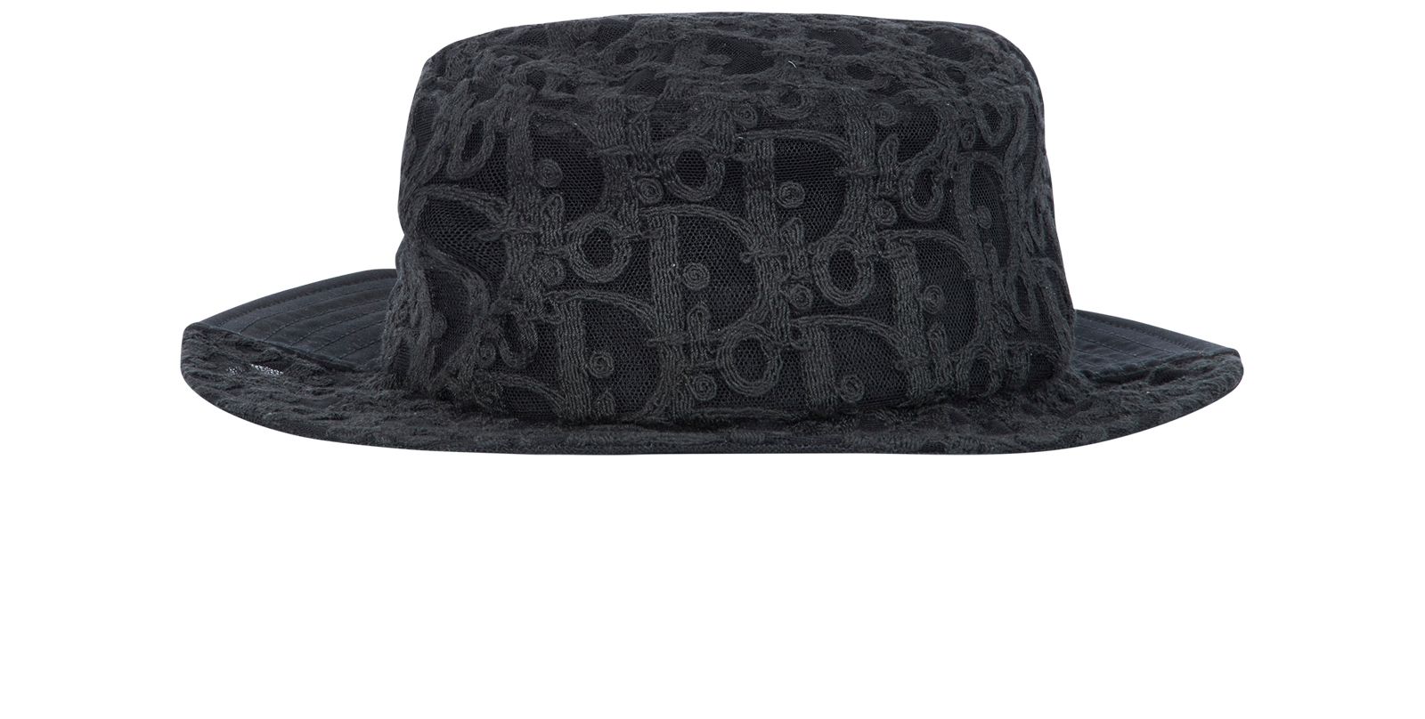Christian Dior Oblique Mesh Hat, Small Leather Goods Designer