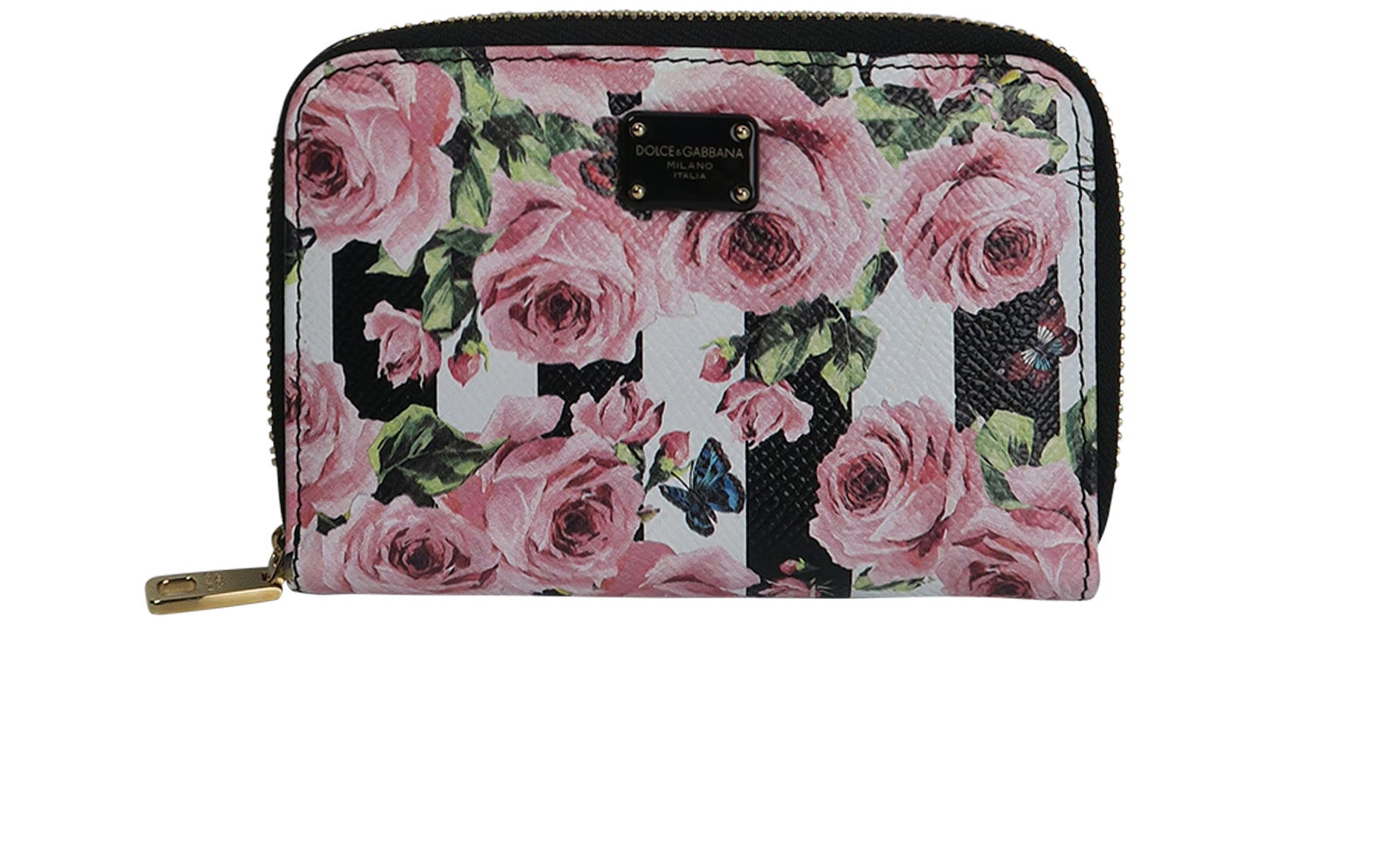 Dolce & Gabbana Floral Zip Around Wallet, Small Leather Goods - Designer  Exchange | Buy Sell Exchange