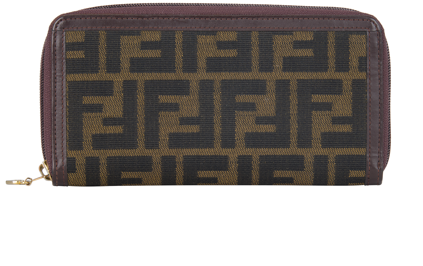Pre-loved Fendi Zucca Long Wallet - £210