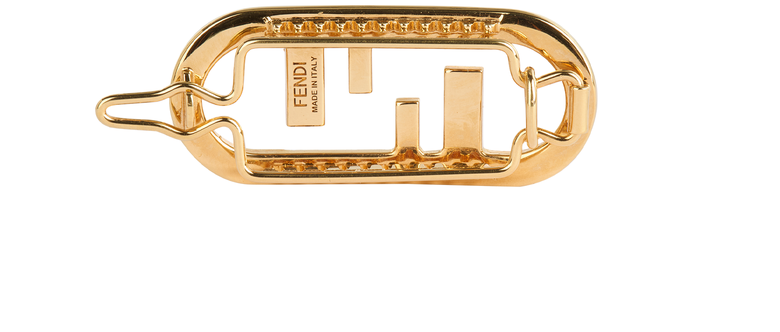 Fendi forever hair clip Fendi Fall 2021 Hair Trend: Monogram Hair Pins - Grazia main image 3