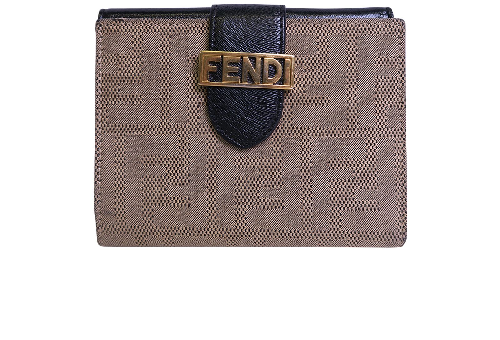 Fendi Bifold Wallet, Small Leather Goods Designer Exchange Buy