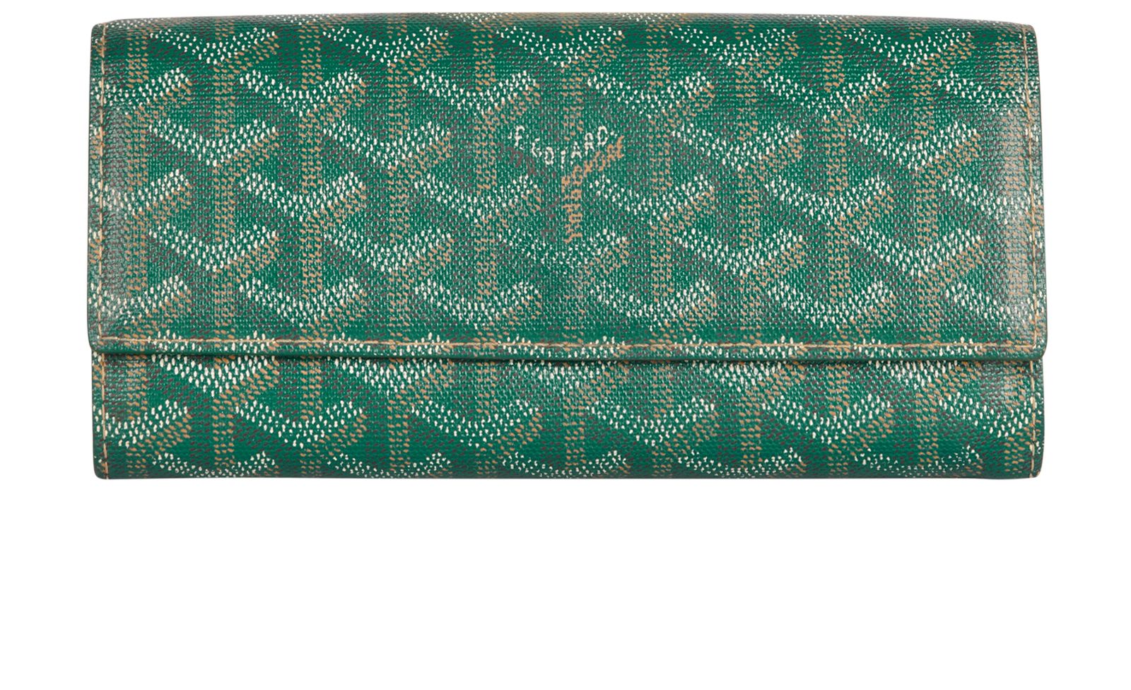 Goyard Varenne Crossbody Bag Green Shoulder Pouch Wallet Unisex