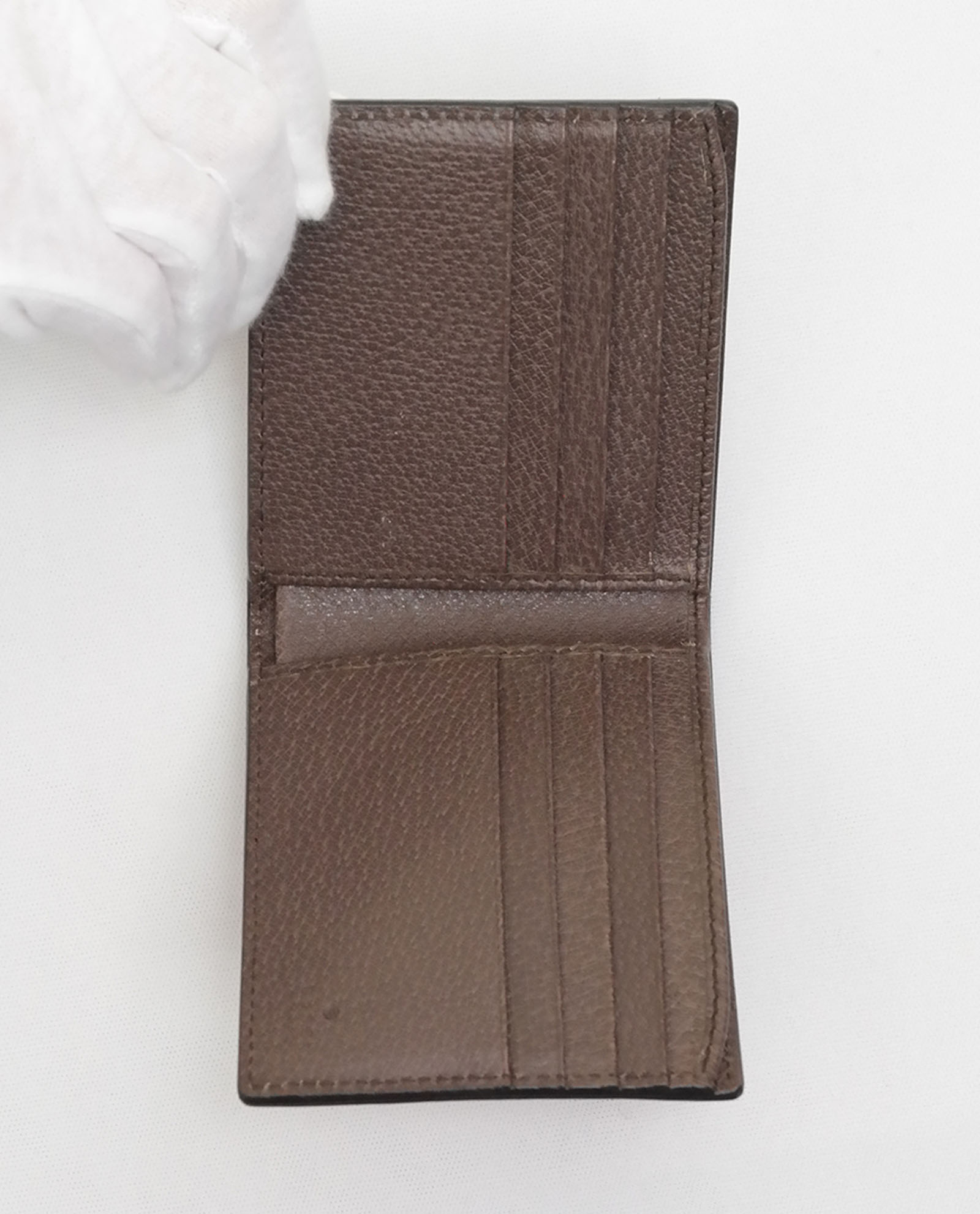 Gucci Tian GG Supreme Bi-Fold Wallet, Small Leather Goods