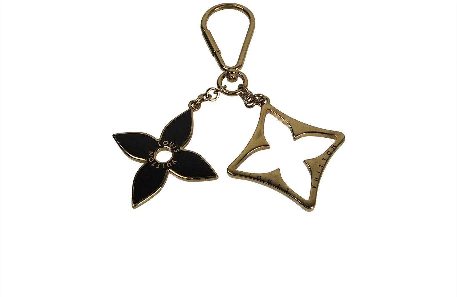 Louis Vuitton Puzzle Flower Monogram Keyring