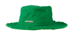 Jacquemus Bucket Hat, Small Leather Goods Designer Exchange