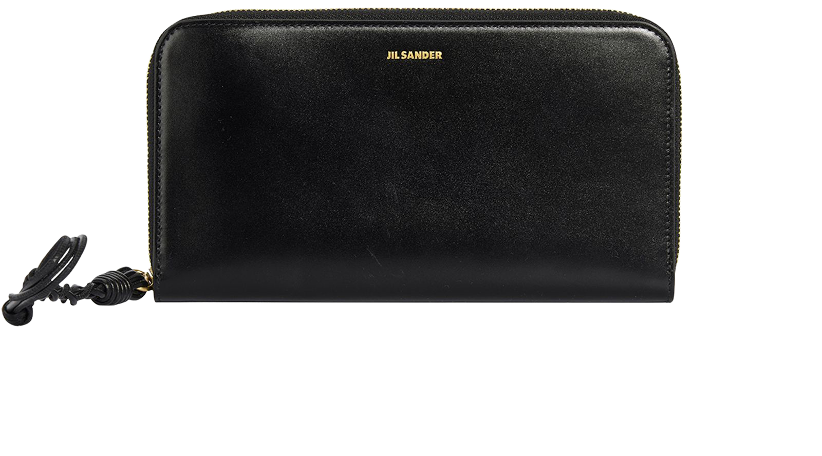Pre-loved Jil Sander Zip Around Braided Continental Wallet - £60