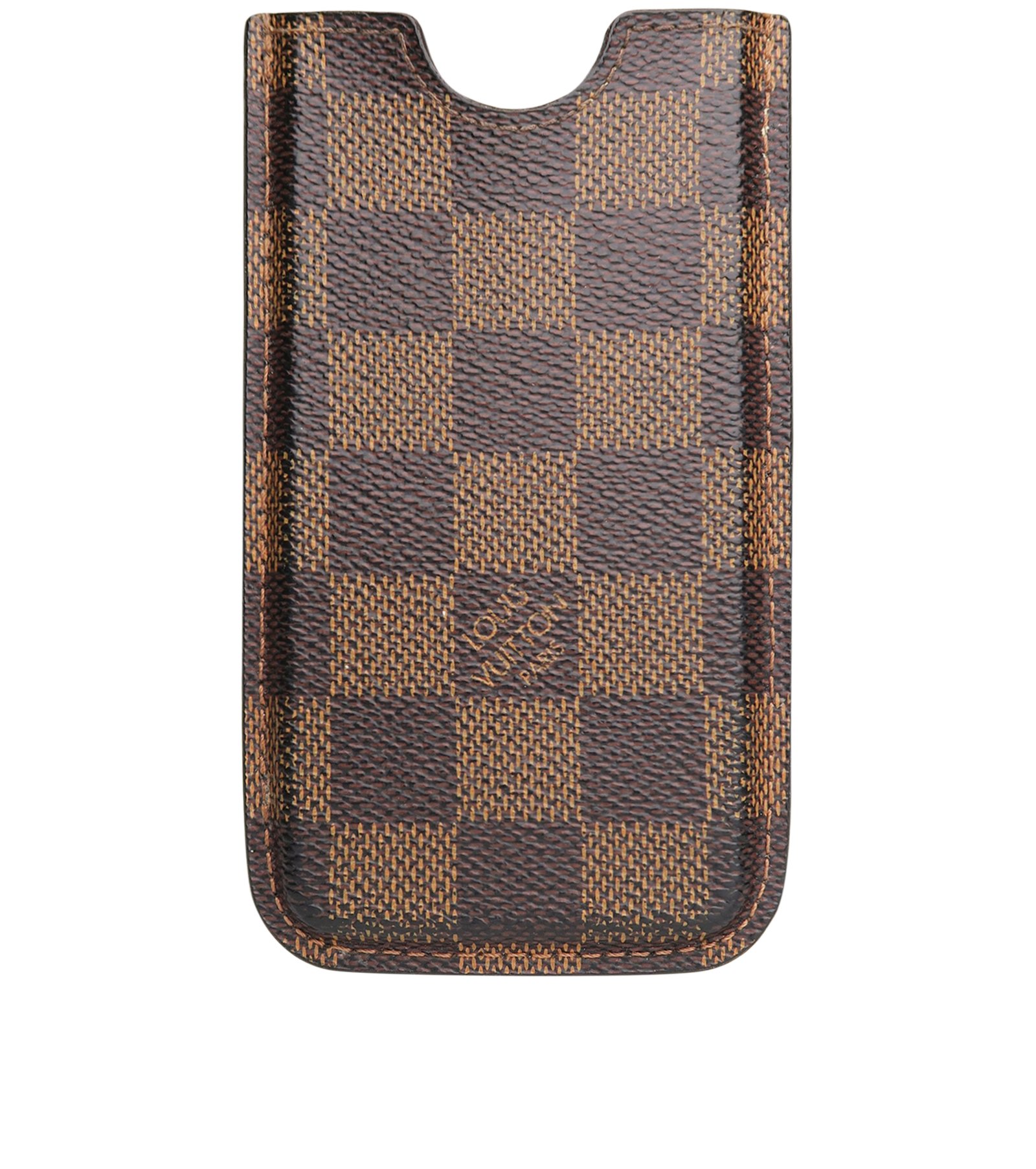 Louis Vuitton Damier Perforated Leather iPhone 5 Mobile Etui