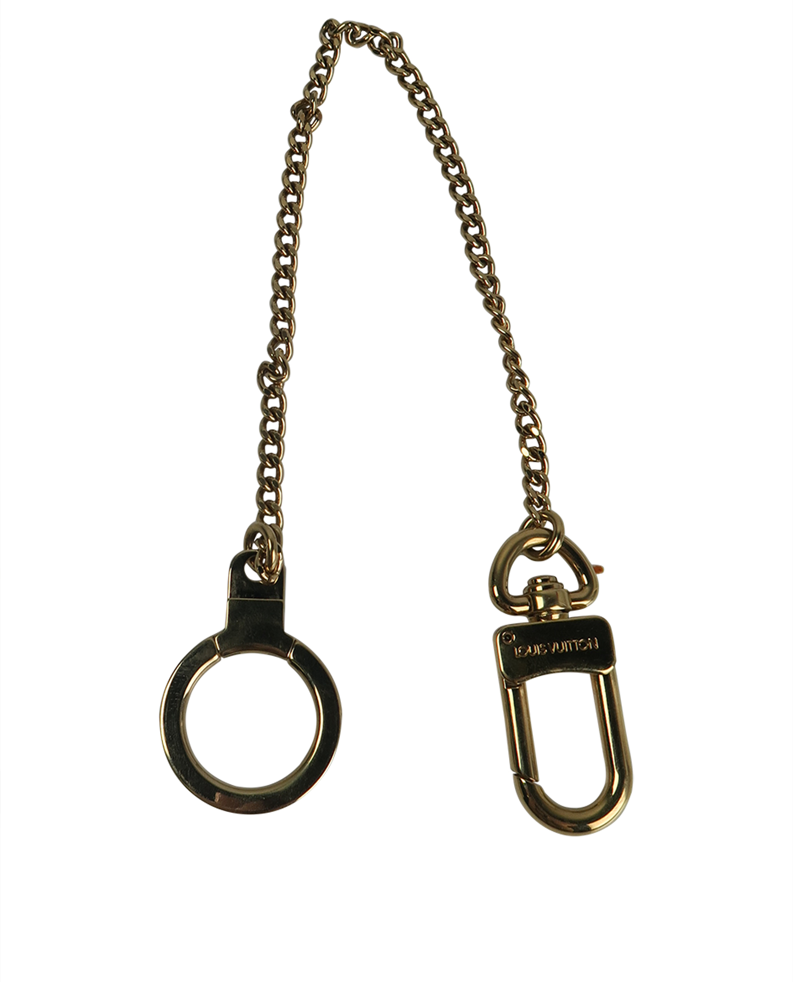 Louis Vuitton Pochette Extender Gold Key Ring