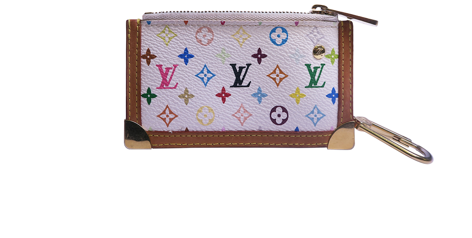 Louis Vuitton Multicolour Pochette Cles, Small Leather Goods