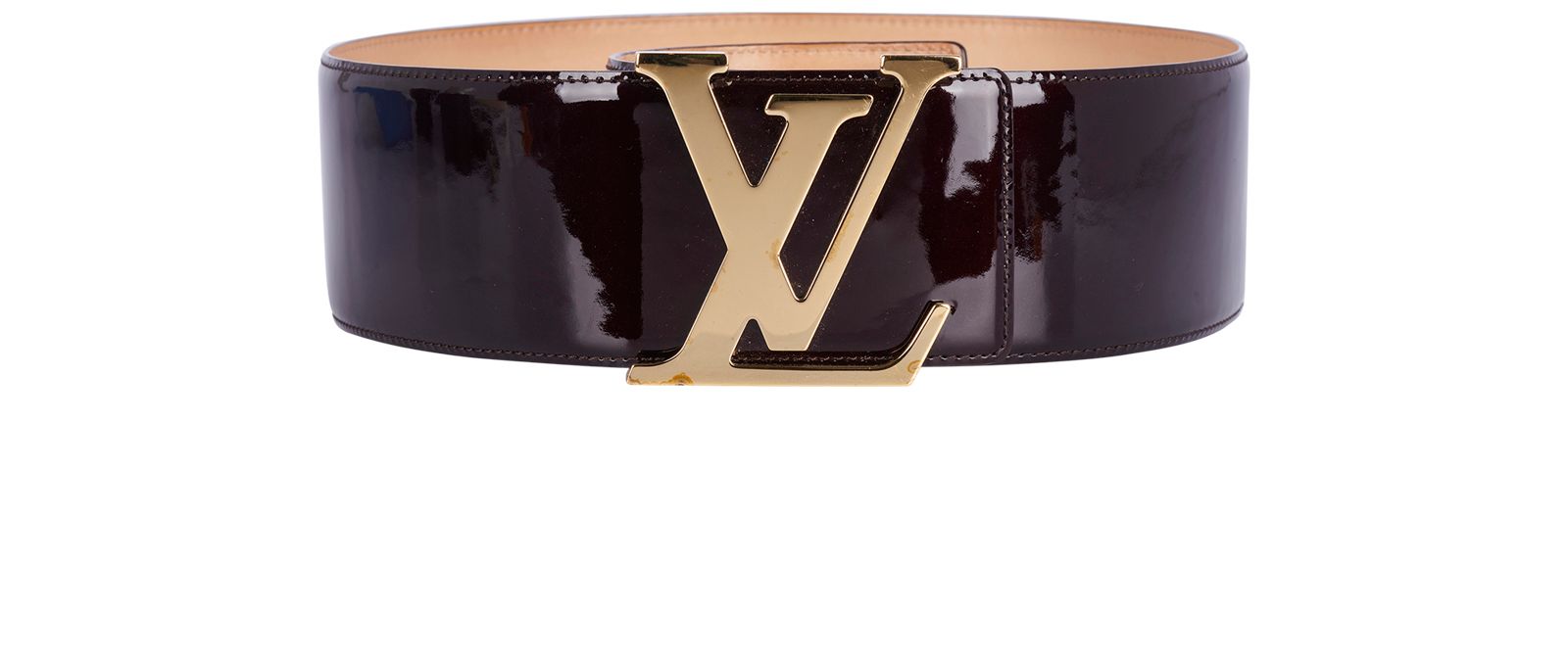 Louis Vuitton Patent Belt